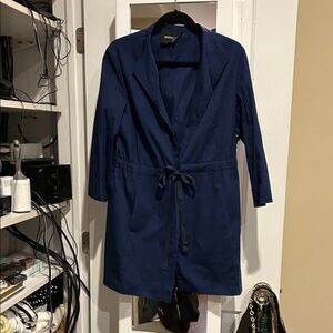 Lafayette 148 New York Navy Blue Blazer